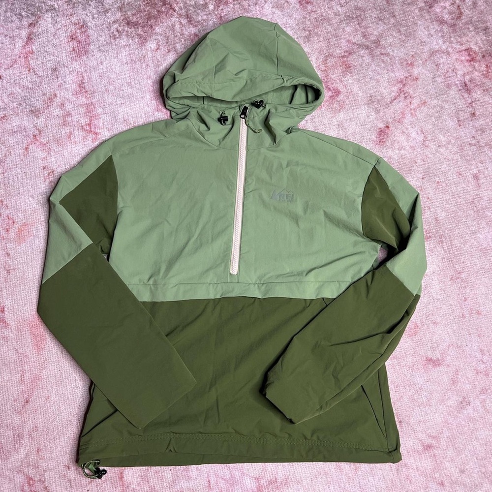 REI Co-op Green Hooded Jacket